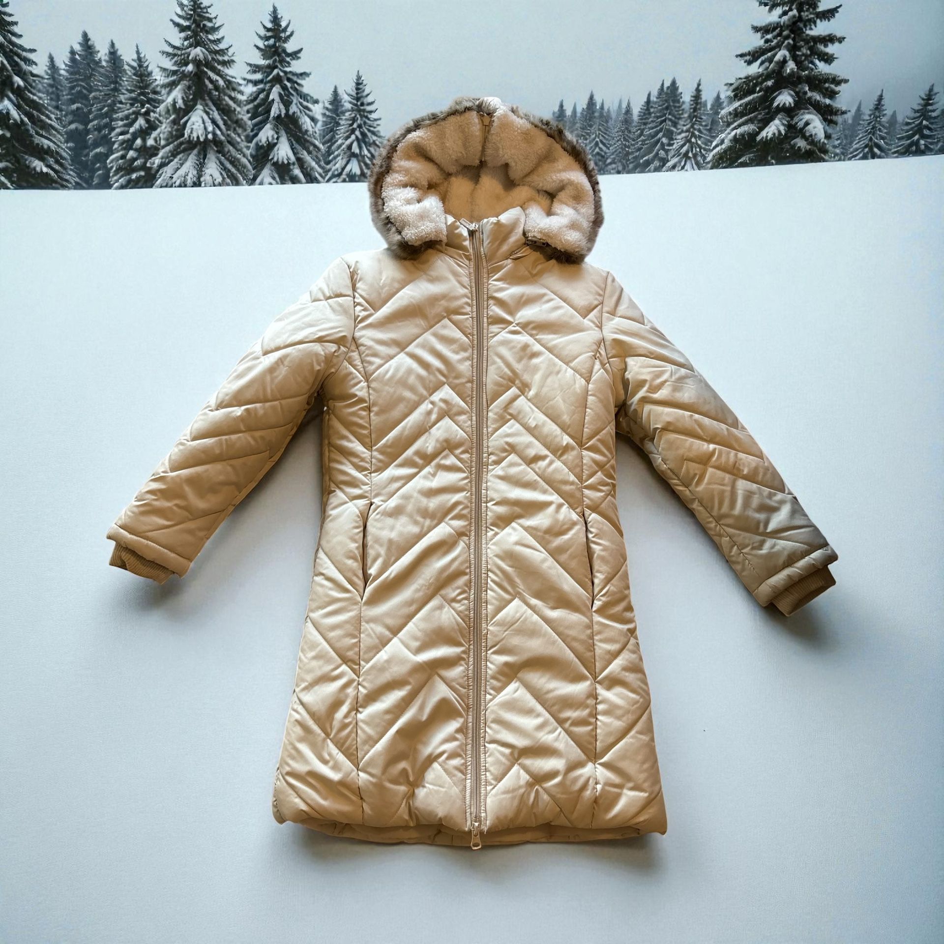 Kids Size M 10 Snow Jacket Puffer Winter Warm Waterproof Weatherproof Girl