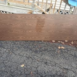 Wooden folding table