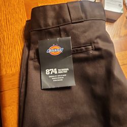 Dark brown dickies pants