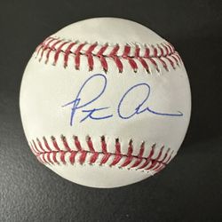 PETE ALONSO SIGNED NEW YORK METS AUTOGRAPHED RAWLINGS BASEBALL W/COA - 889