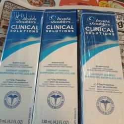 Head And Shoulders Solutuons/3 Pack