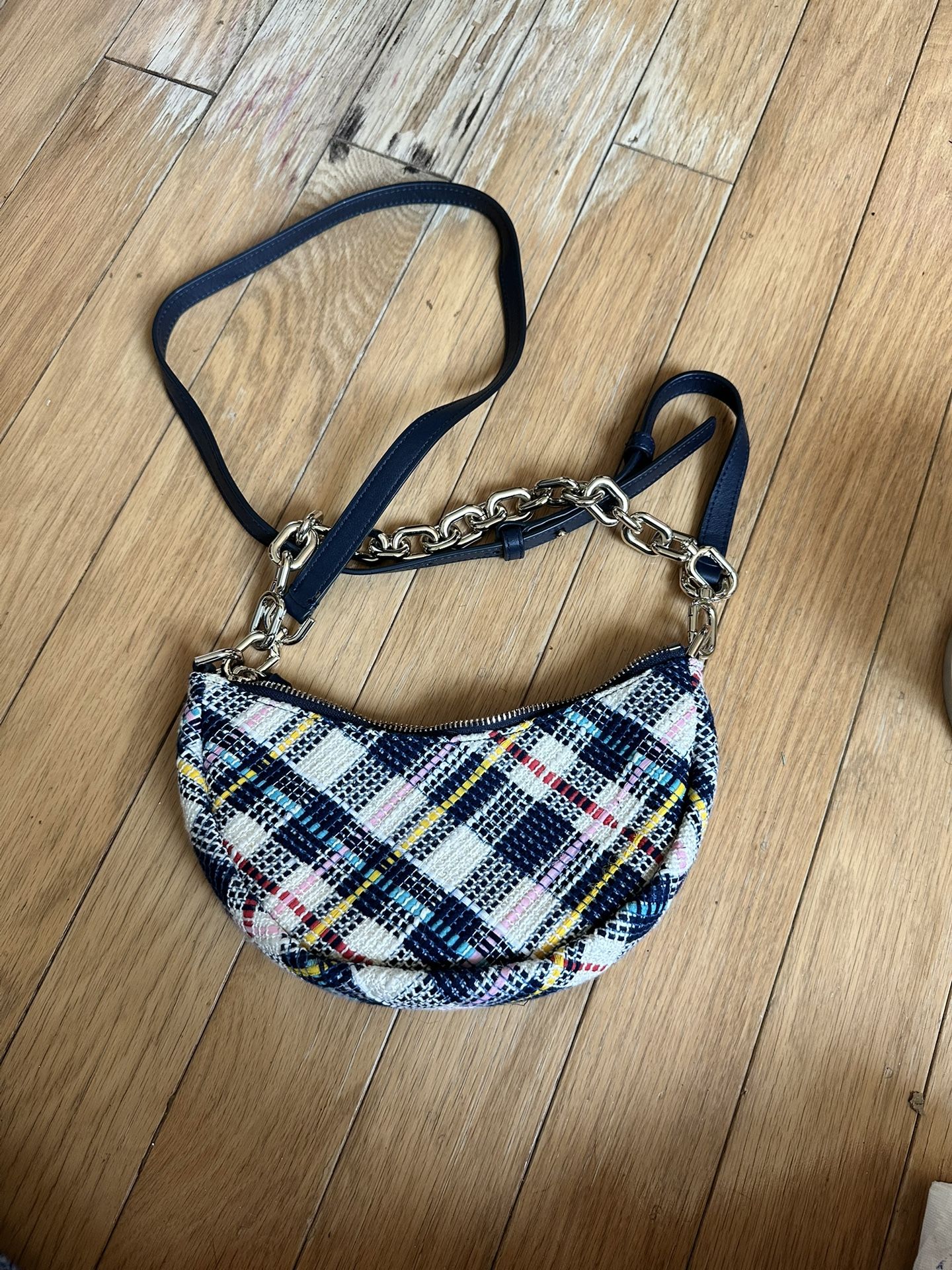 Multicolored Tweed Kate Spade Handbag
