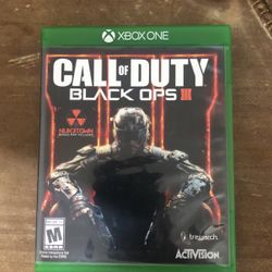 XBox One Call Of Duty