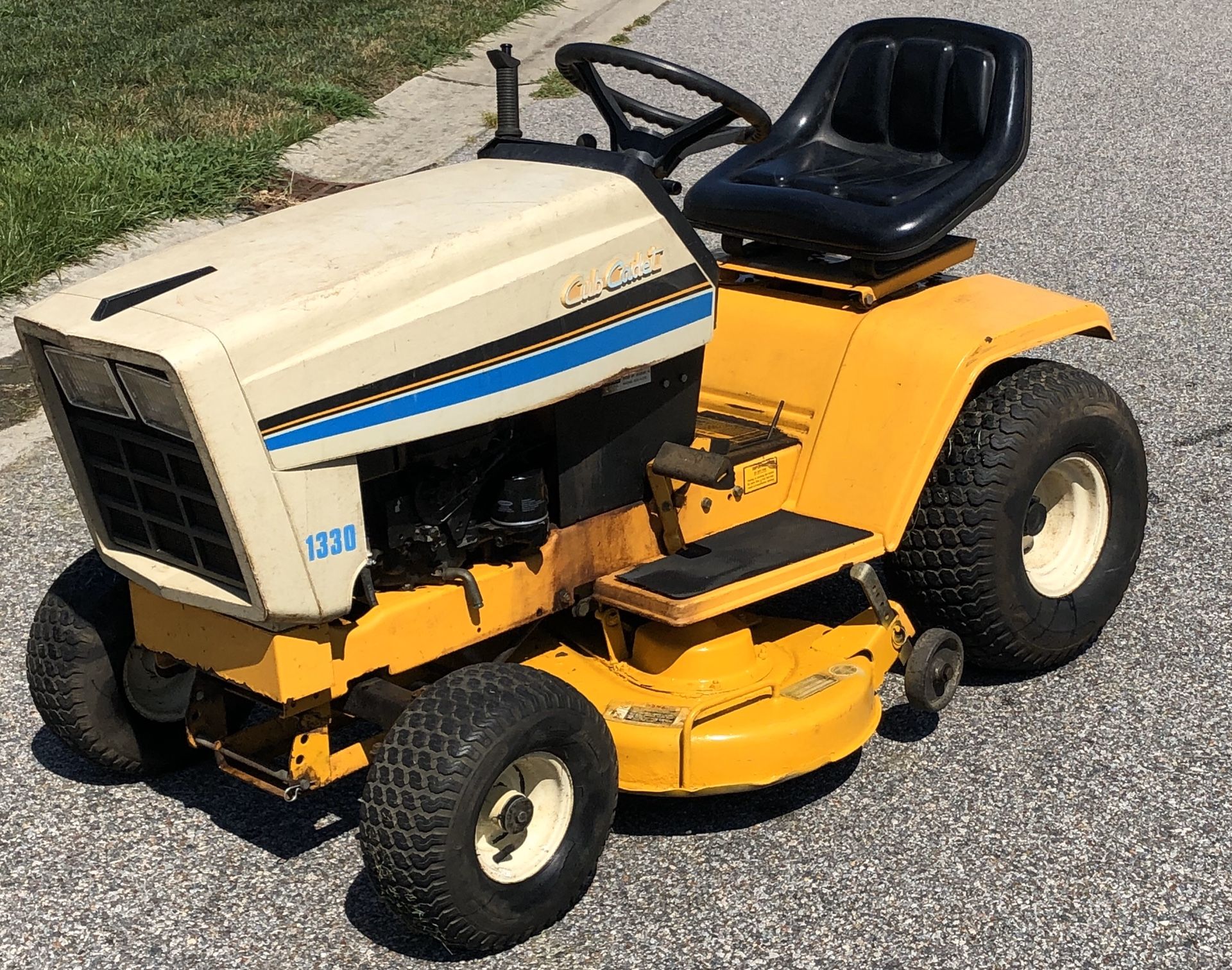 Cub cadet riding mower for sale