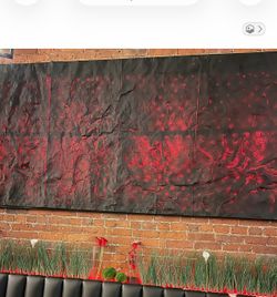 LED light large art multi color 4’x8’