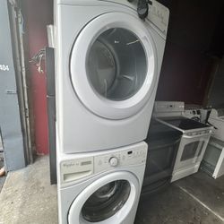 Whirlpool Washer And dryer Combo Stacked 27 "width Electric 