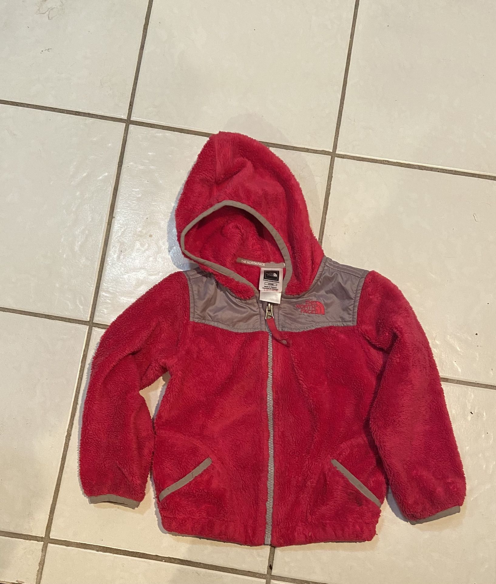 North face Pink Fleece Hoodie 