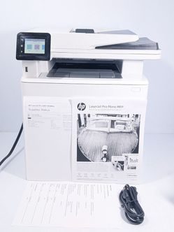 HP LaserJet Pro MFP M428fdw   copy scan fax wireless + Extra tray Pg Ct 9878