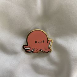 Octopus Enamel Pin