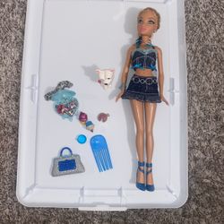 My Scene Totally Charmed Kennedy Barbie Doll - INCLUDES MOST ORIGINAL PIECES
