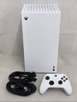 white Xbox Series X 1TB Digital Edition
