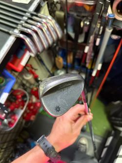 Used Titleist Vokey Design SM7 56º Right Hand Jet Black S Grind Sand Wedge