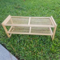 SMALL WOOD BENCH