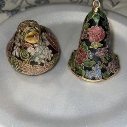 Cloisonne Bird And Bell