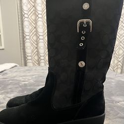 Coach Suede Tullip Boots