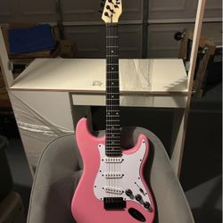 Electric Guitar With Amp
