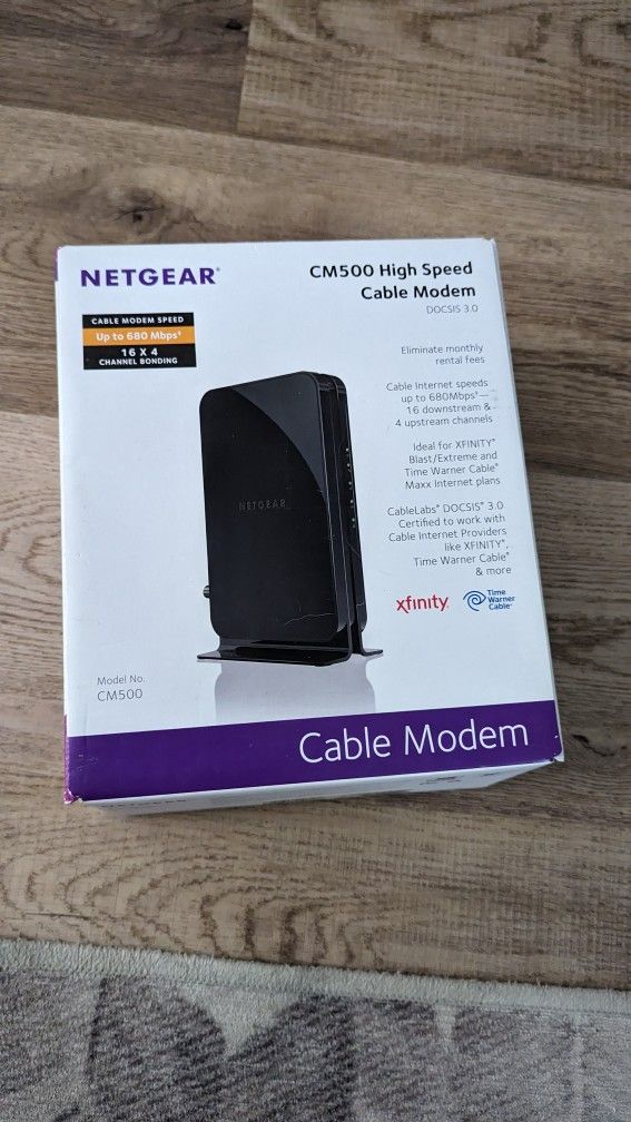 Netgear CM500 High Speed Modem