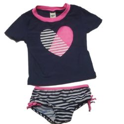 OshKosh B'gosh Baby Girl 2 Piece Bikini Set-18M