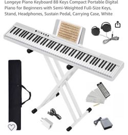 Portable Digital Piano 88 Keys