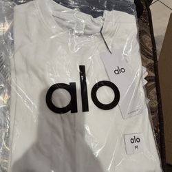 alo long sleeve white 