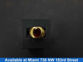 Men's Ring - Yellow Gold 10k (.417) 8.4 grams Size 10