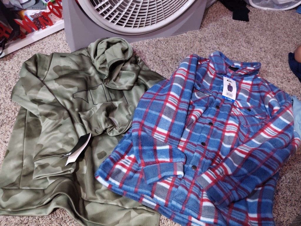 Boys Jackets Size Large & 1 Medium 