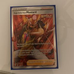 Single Strike Mustard Full Art
