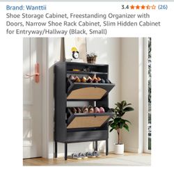 Shoe Storage Cabinet