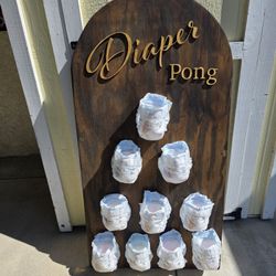 Baby Shower Diaper 0ong Game Board