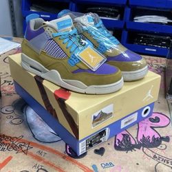 Union Jordan 4 Desert Moss Sz 11.5M