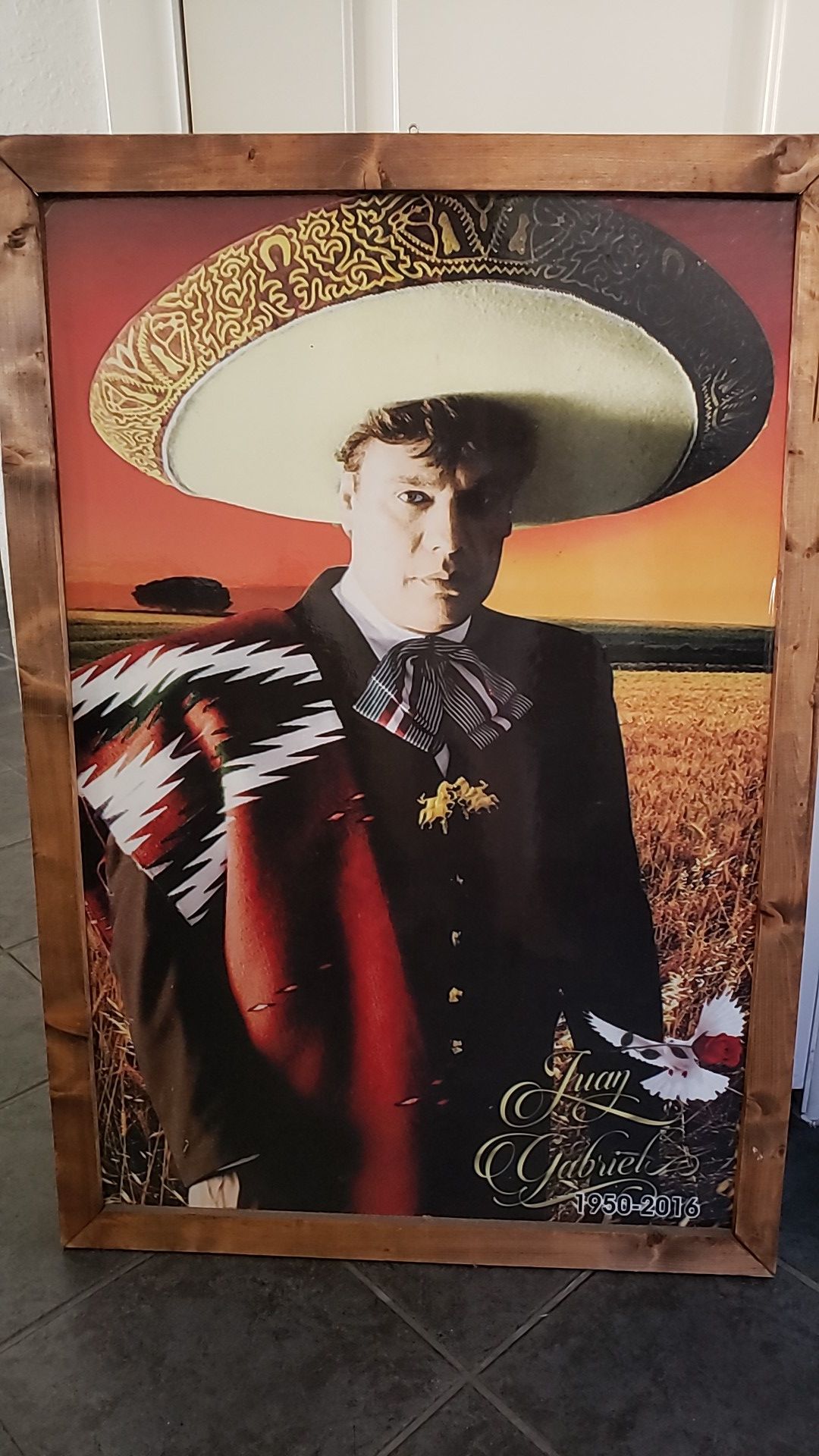 Juan Gabriel Print 38"×26.5"