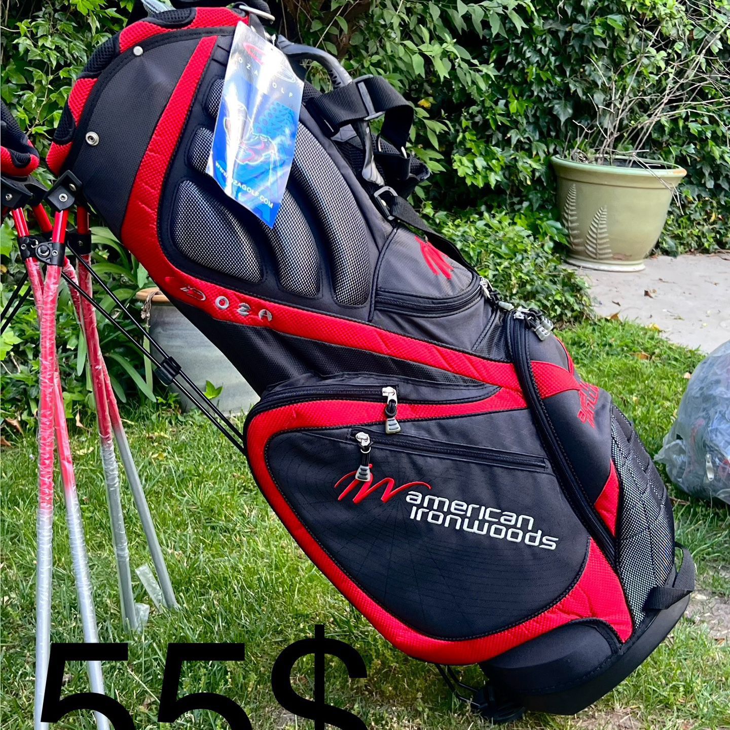 American Ironwood Spyder Phantom And Zen Master Golf  Bags, new in box. 6 Way Divider, fantastic bag.exclusive Price 