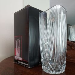 French Crystal Vase 