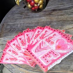 Valentines Cards "L🩷VE" Set of 8
