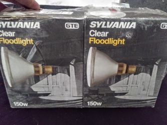 Sylvania Clear Floodlights 150 Watts
