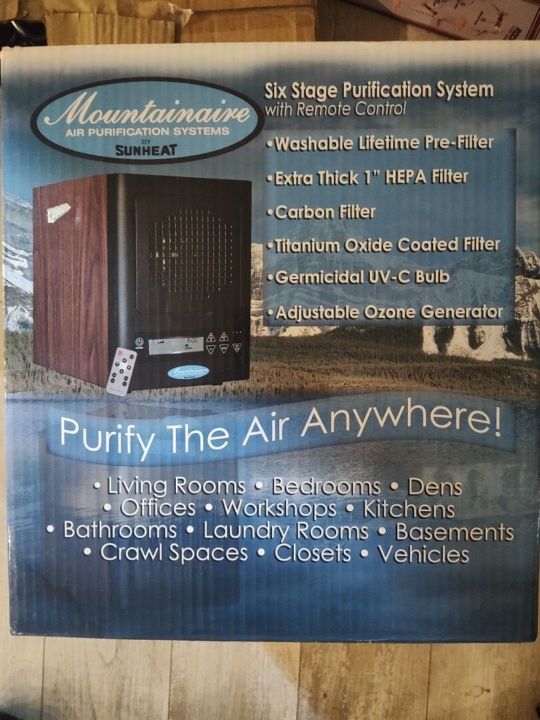 Brand New Whole Home Air Purifier HEPA Ozone UV