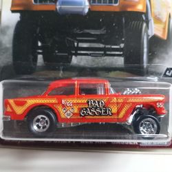 2017 HOT WHEELS CAR CULTURE REDLINERS '55 CHEVY BEL AIR GASSER