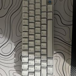 White keyboard wired