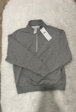 Grey Alo Quarter Zip š©¶ Premium Pullover | S M L | Clean Look
