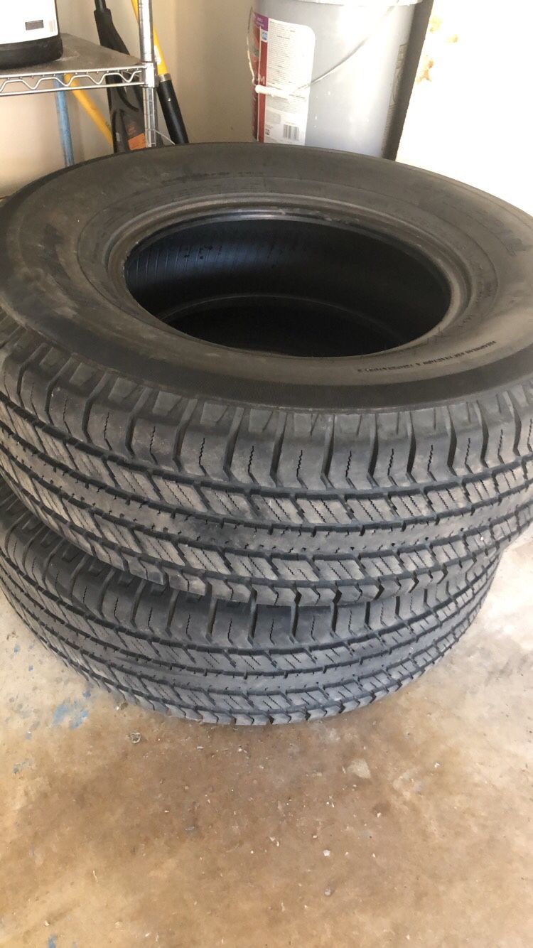 2 Starsail tires 265/75/16