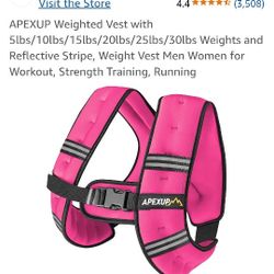 APEXUP 10 LB Weighted Vest