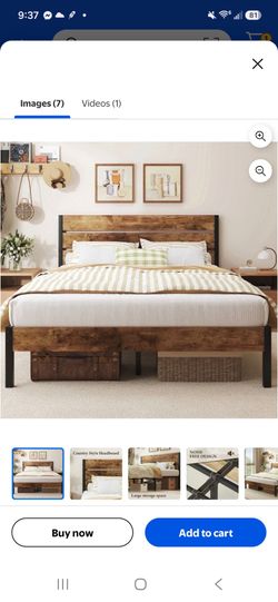 QUEEN BED FRAME