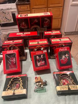 Coca-Cola Christmas ornaments