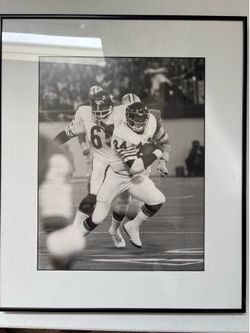 Walter Payton framed photo