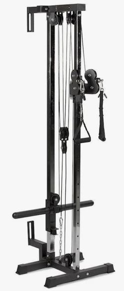 titan fitness’s wall mounted pulley tower
