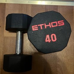 Pair of 40lb Dumbells 