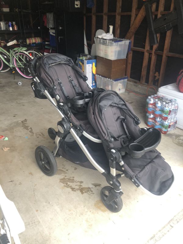 city select stroller double positions