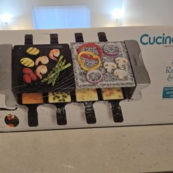 CucinaPro Deluxe 8 Pan Raclette