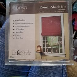 New Roman Shade Kit. Just Add Fabric