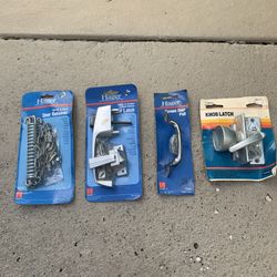 Aluminum door Knobs and latches